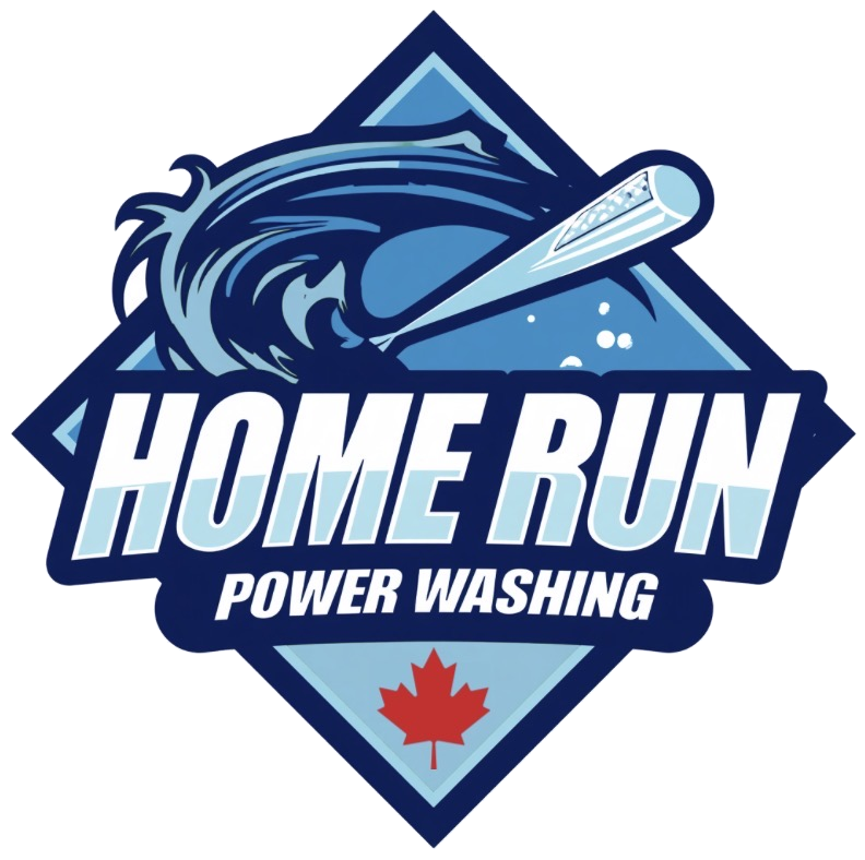 Home Run Power Washing Logo